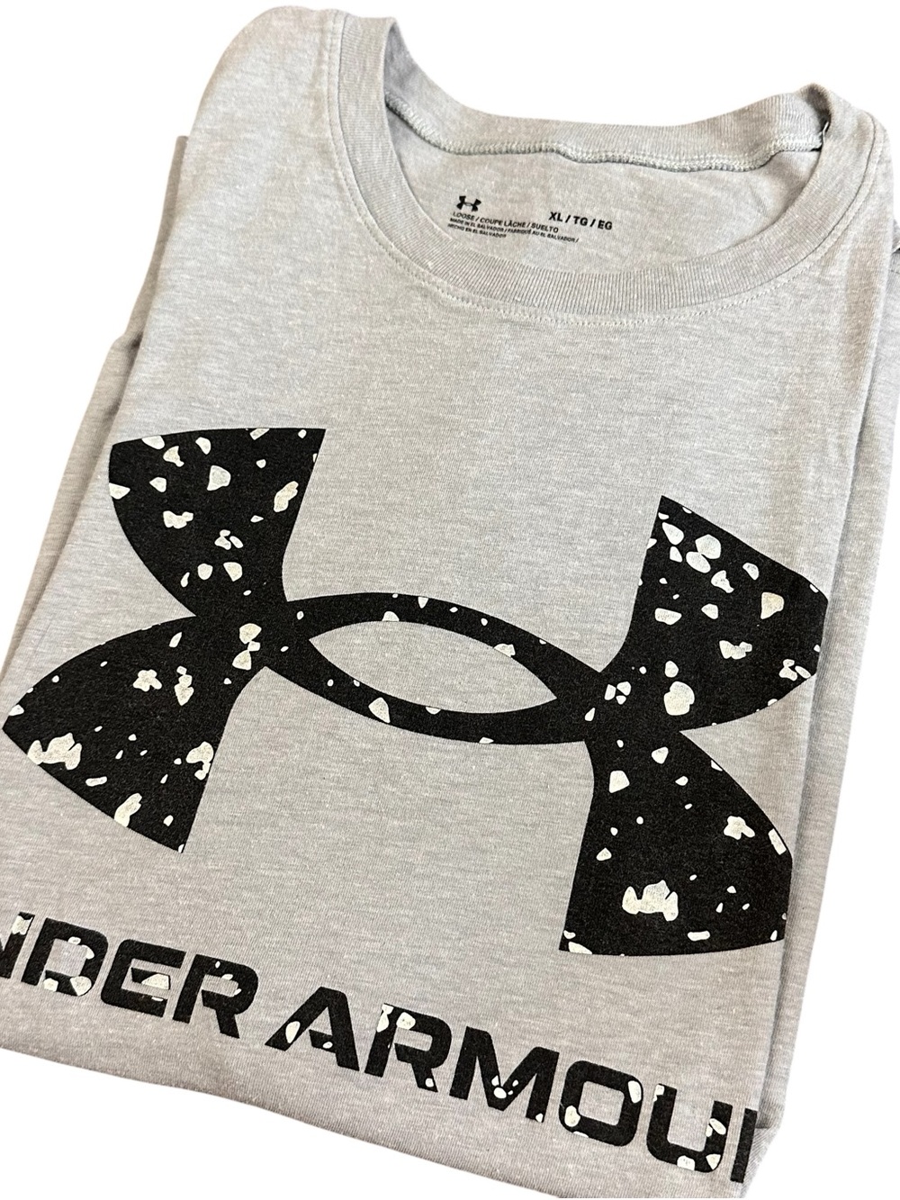 Under Armour Women’s XL Gray Loose Fit Graphic Muscle Tank Top Sleeveless